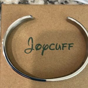 Joycuff stainless steel cuff bracelet. New in box.